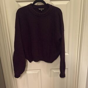 Burgundy Athleta sweater